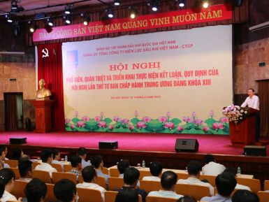 Đảng ủy PV Power tổ chức Hội nghị phổ biến, quán triệt thực hiện Kết luận số 21-KL/TW