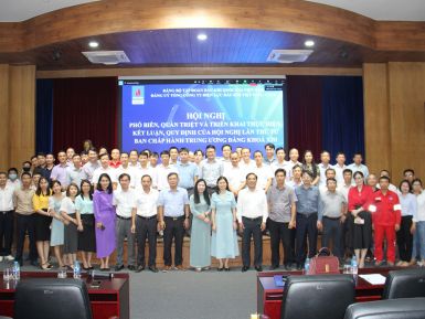 Đảng ủy PV Power tổ chức Hội nghị phổ biến, quán triệt các kết luận, quy định của Hội nghị Trung ương 4 khóa XIII khu vực miền Trung, miền Nam