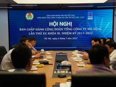 Công đoàn PV Power tổ chức Hội nghị Ban chấp hành Công đoàn Tổng công ty Mở rộng