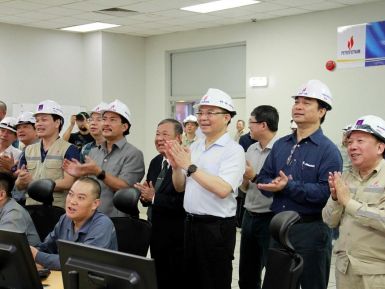 Petrovietnam: Hoàn thành mốc đốt lửa lần đầu Tổ máy số 2 Nhà máy nhiệt điện Thái Bình 2