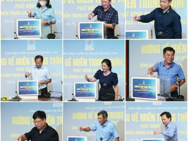 PV Power phát động ủng hộ đồng bào miền Trung khắc phục hậu quả của bão Noru