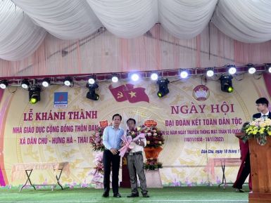 PV Power khánh thành công trình an sinh xã hội tại Thái Bình