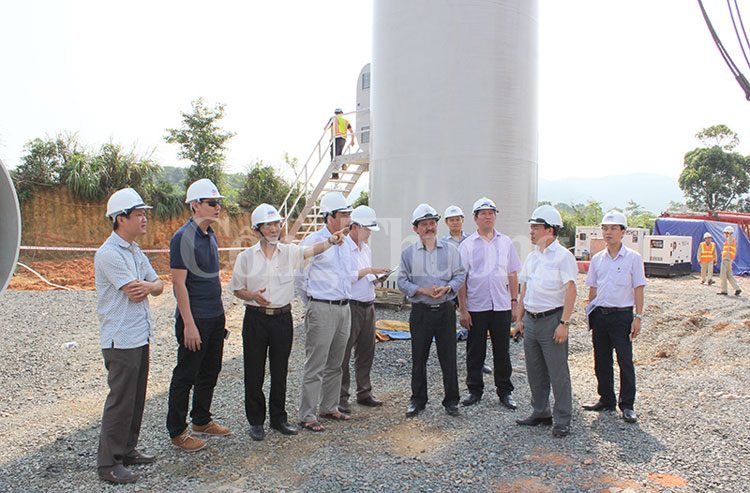 Nhà máy điện gió Hướng Linh 2 chính thức hòa vào lưới điện quốc gia