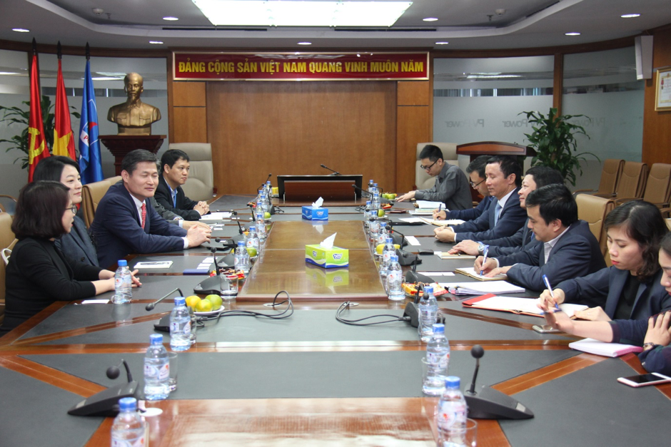 Tập đoàn Teakwang Hàn Quốc mong muốn trở thành Nhà đầu tư chiến lược của PV Power