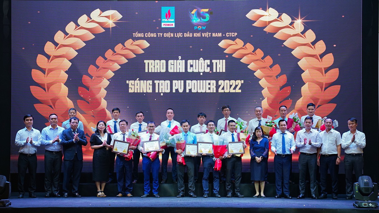 PV Power tổ chức lễ trao giải cuộc thi “Sáng tạo PV Power 2022”