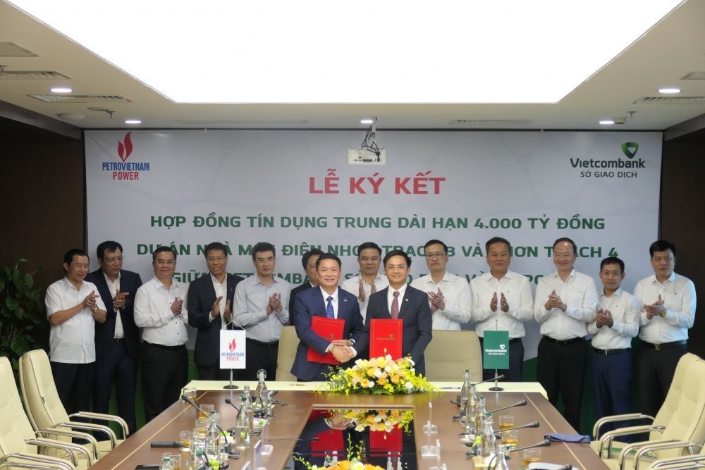 Vietcombank and PV Power sign VND4,000 billion credit contract